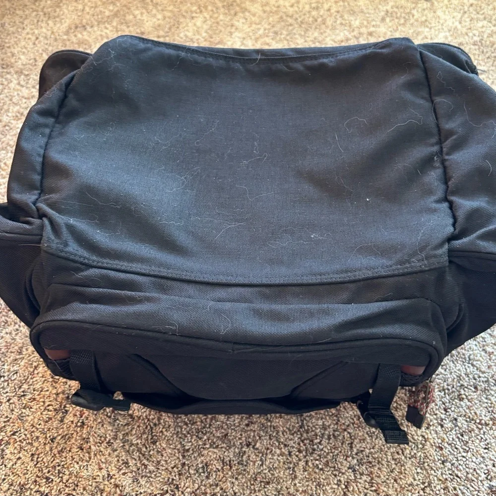 Timberland Black and Brown Men's Travel Duffel Bag